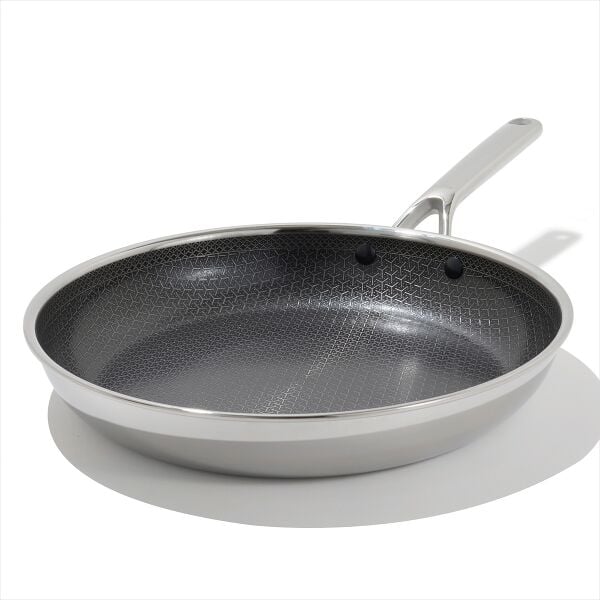Trident Hybrid Non-Stick Stainless Steel 12 in Fry Pan J3