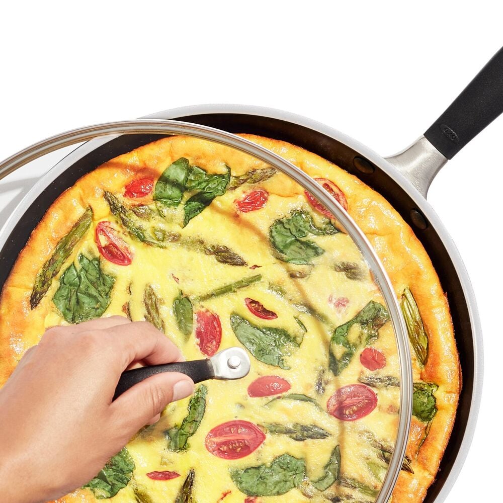 Non-Stick Pro Every Day 12 Inch Frypan with Lid O0