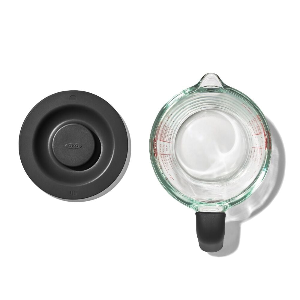 2 Cup Glass Measuring Cup with Lid A1