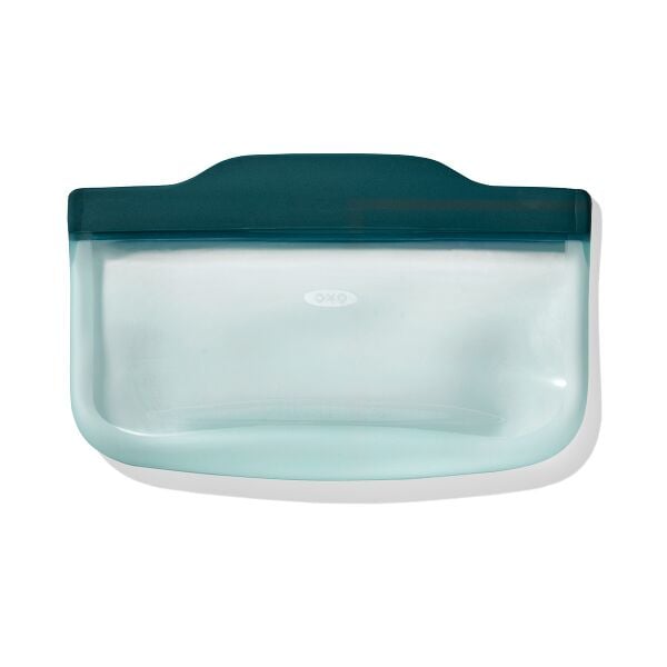 Silicone Reusable Bag - Snack Bag (12 oz) - Lagoon X2