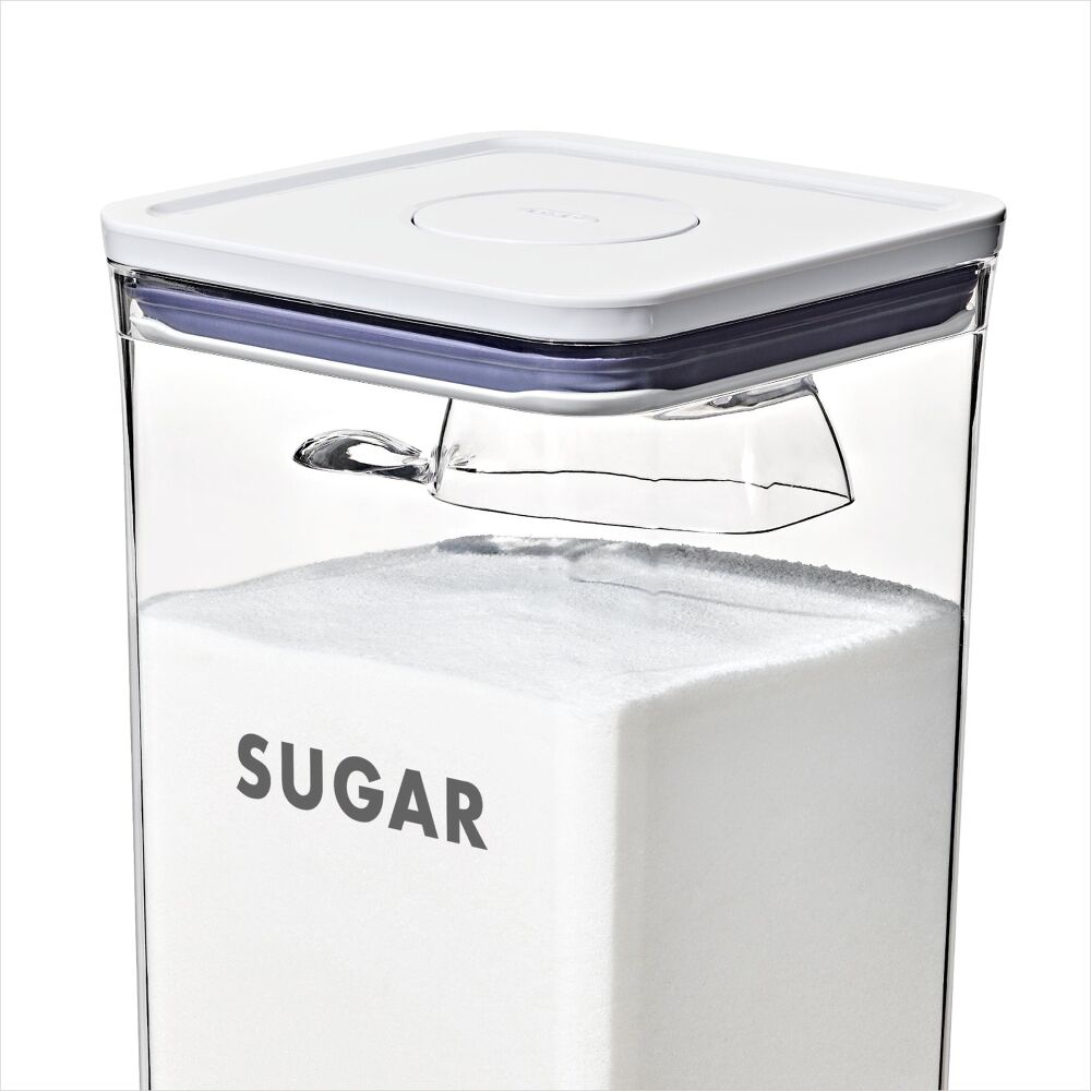 2-Piece Prelabeled POP Container Set with Scoop F2