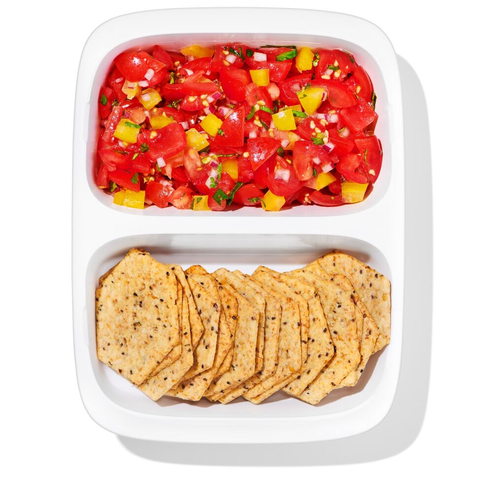 Prep & Go 2-Cup Divided Container U7