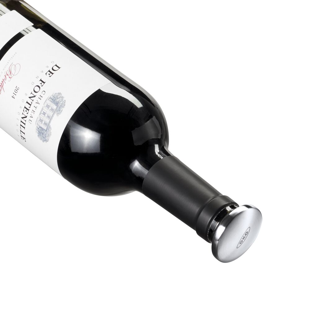 2-Piece Spillproof Wine Stopper K3