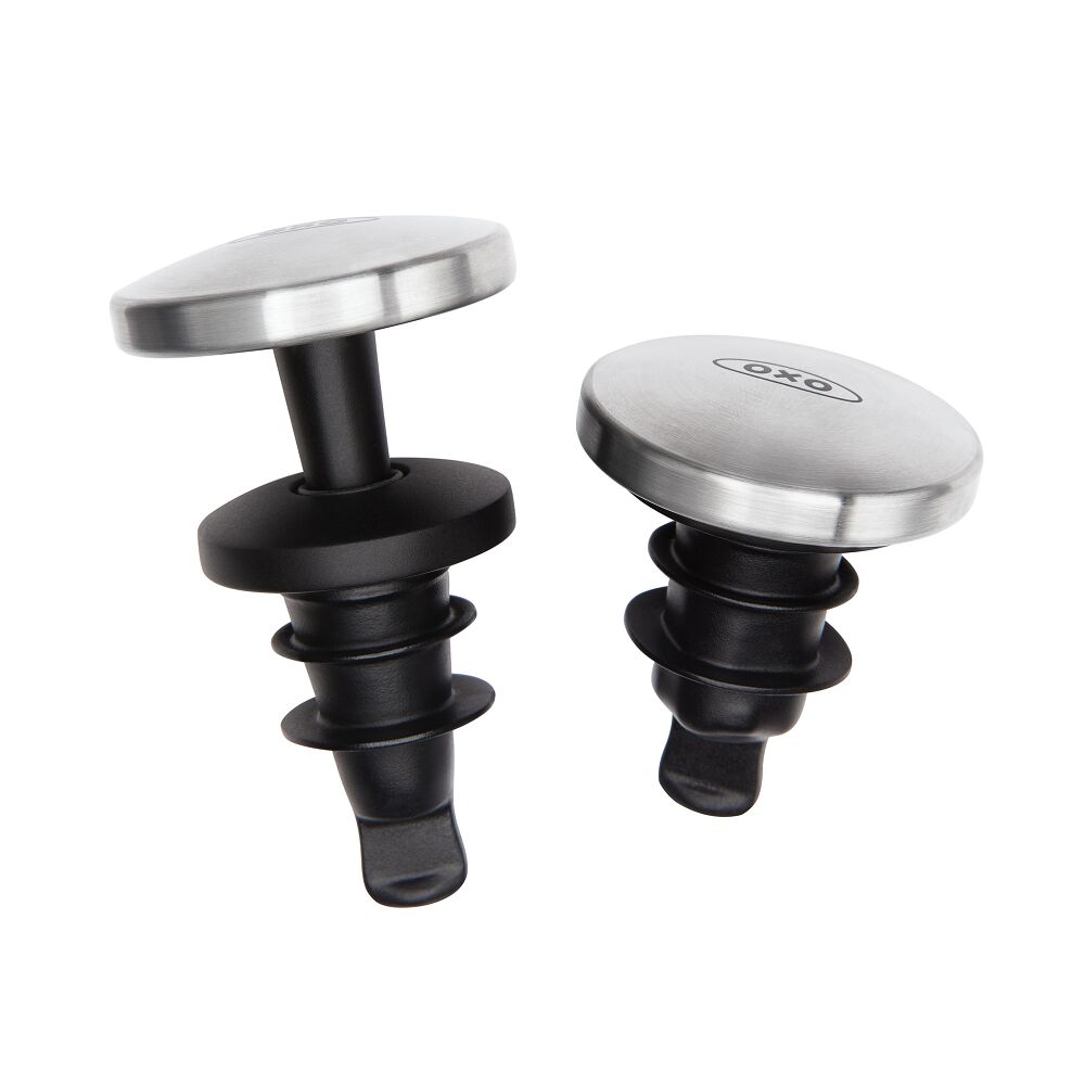 2-Piece Spillproof Wine Stopper K3