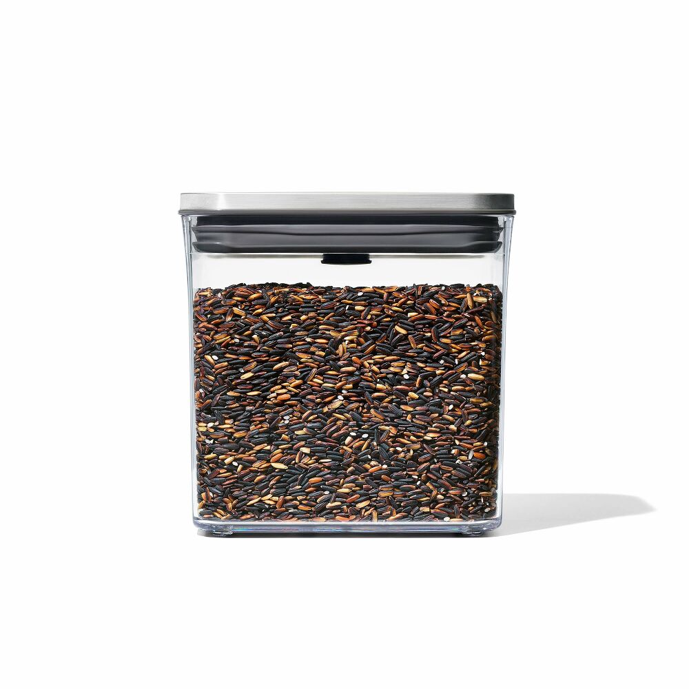 POP Container - Rectangle Short (1.7 Qt/1.6 L) - Matte Black S6
