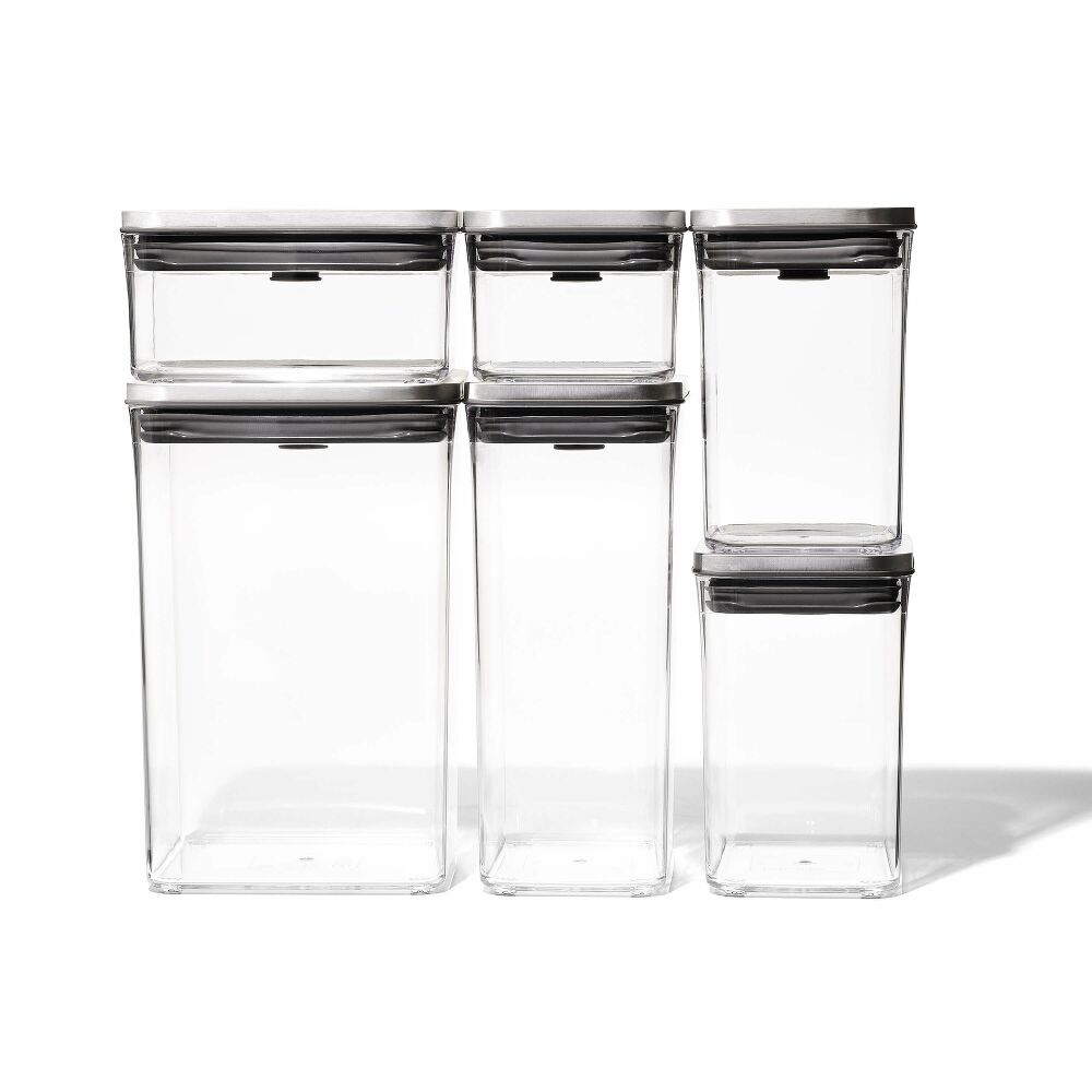 Steel 6-Piece POP Container Set W4