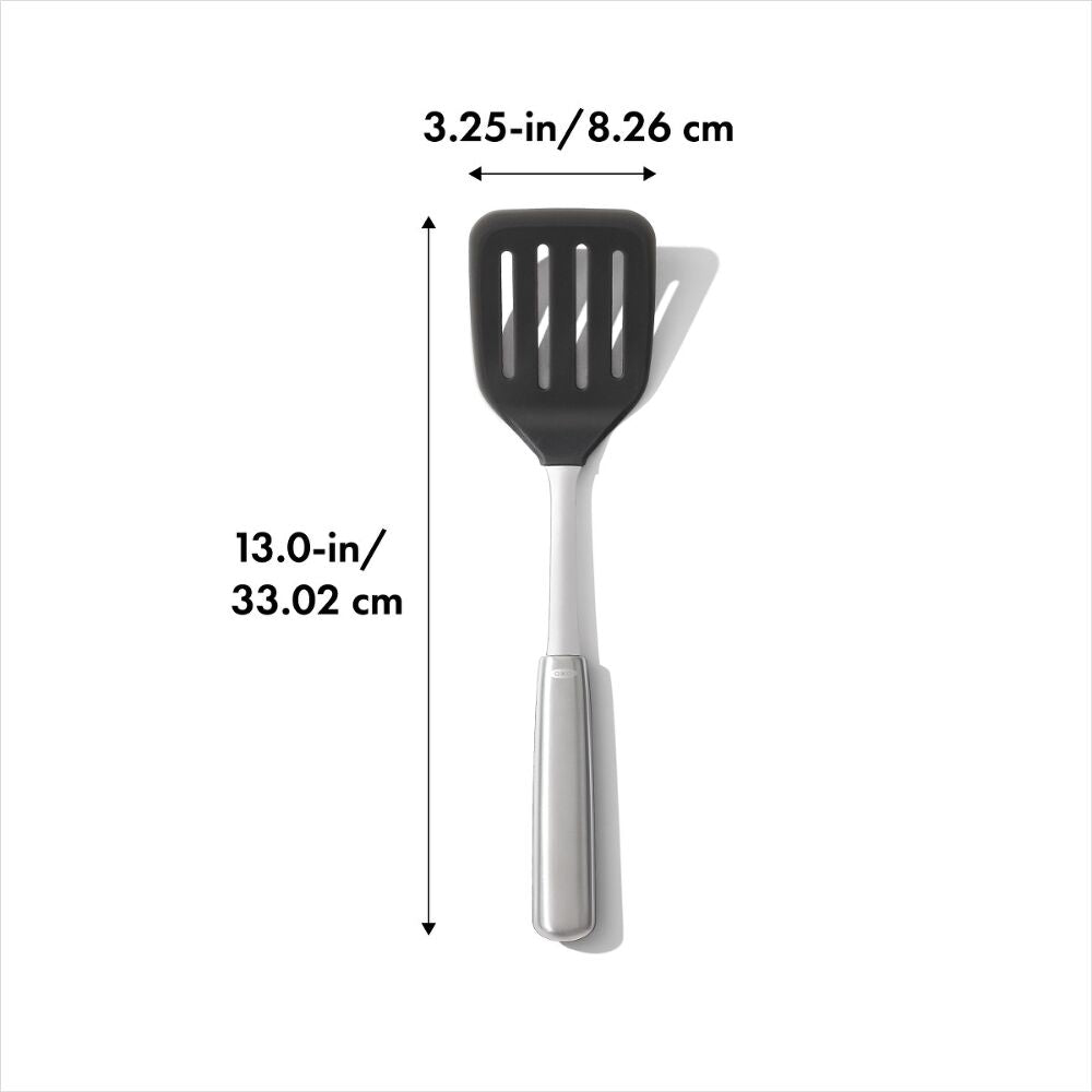 OXO Steel Silicone Flexible Turner G1