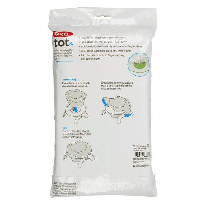 2-in-1 Go Potty™ Refill Bags - 30 Pack Y2