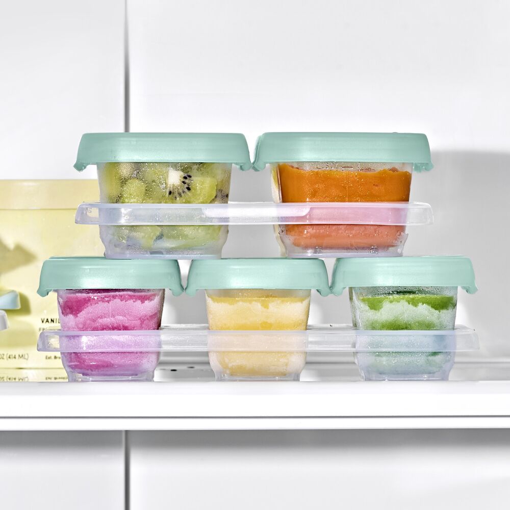 12-Piece Baby Blocks Food Storage Container Set - Opal F8