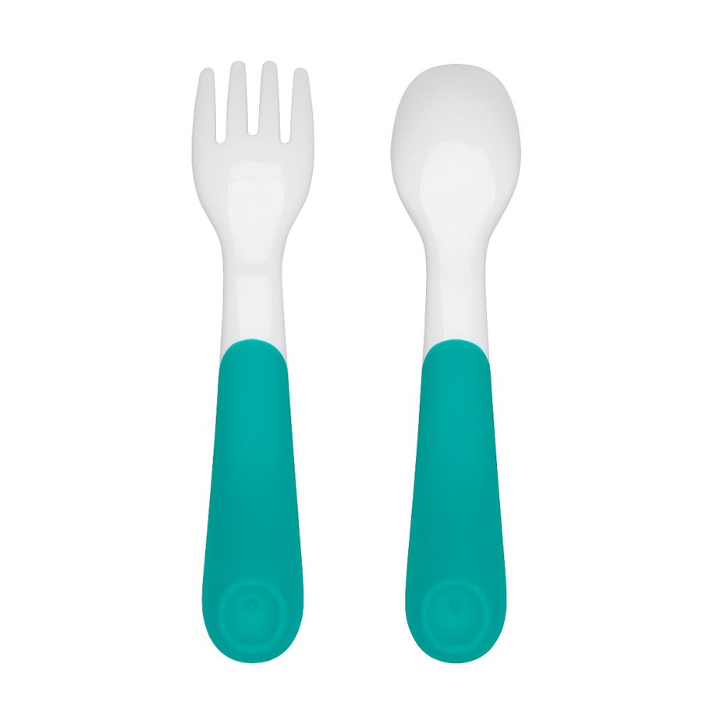 On-the-Go Plastic Fork and Spoon Set with Travel Case S7