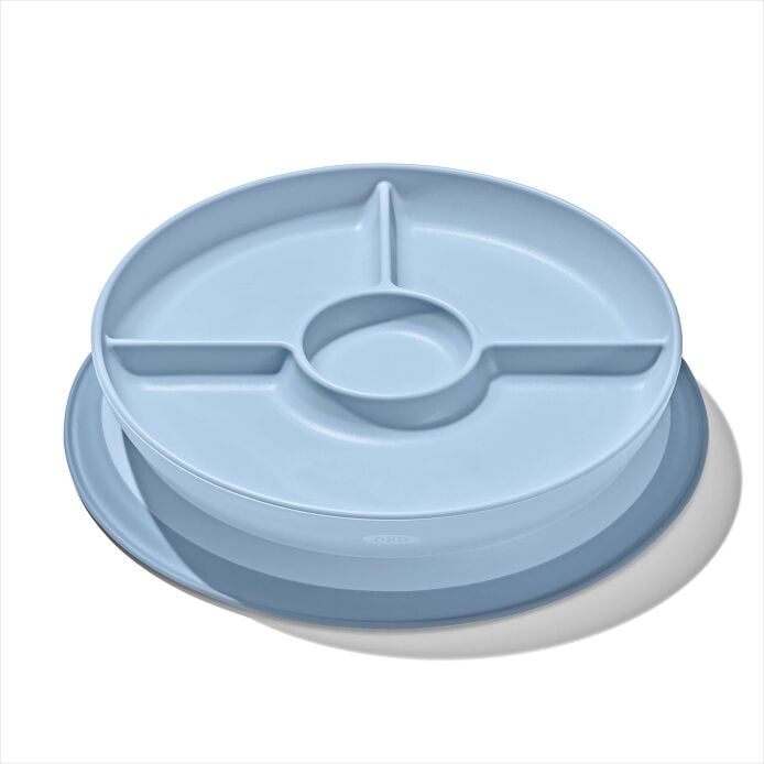 Stick & Stay Suction Divided Plate V7