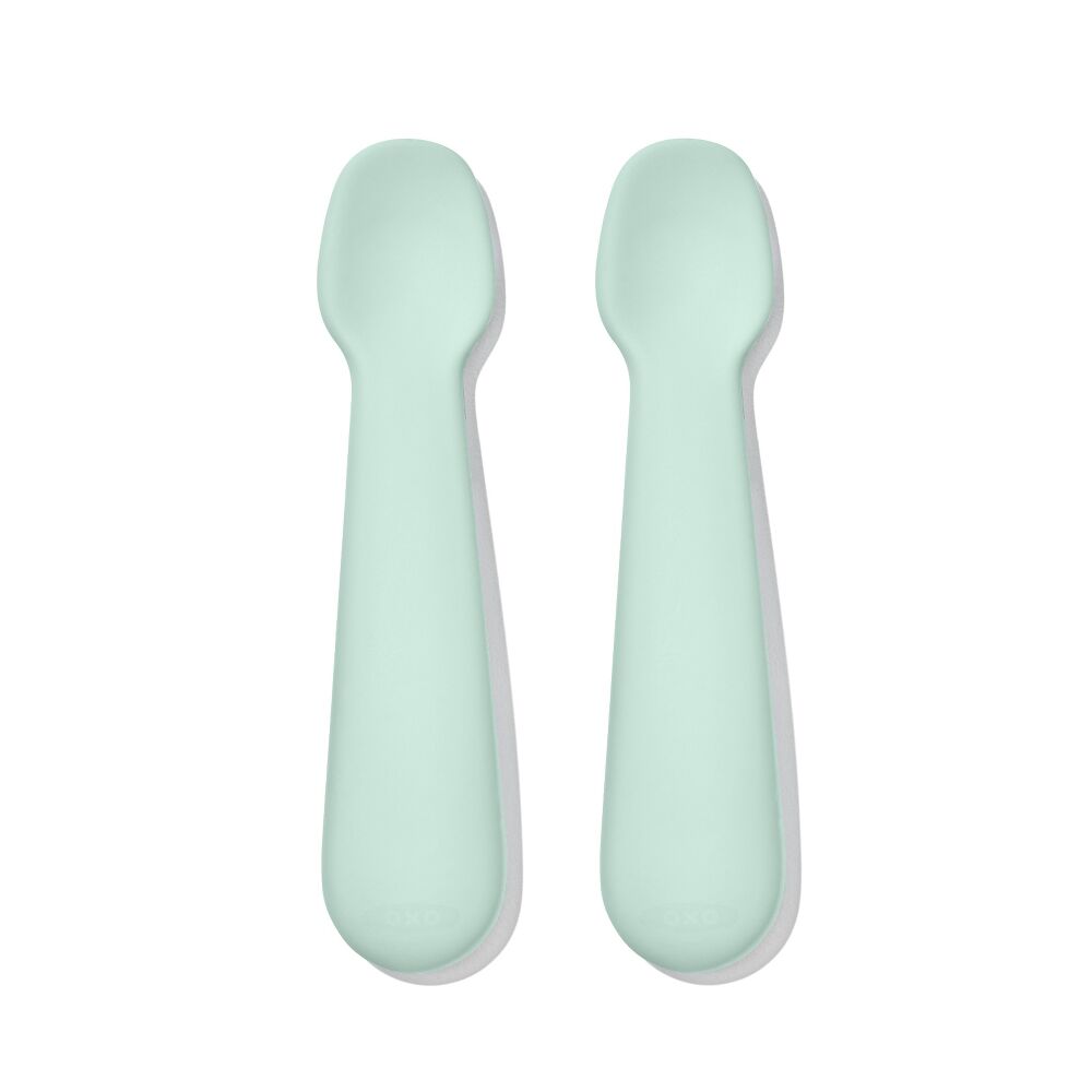 Textured Suction Plate & Spoons Set – 3-Piece F9