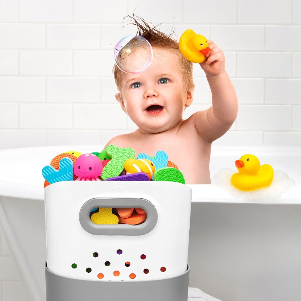 Stand Up Bath Toy Bin U7