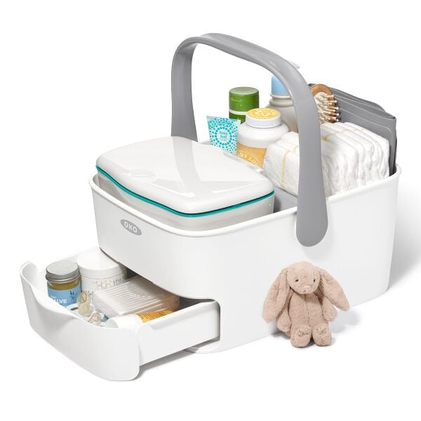Diaper Caddy with Changing Mat W8