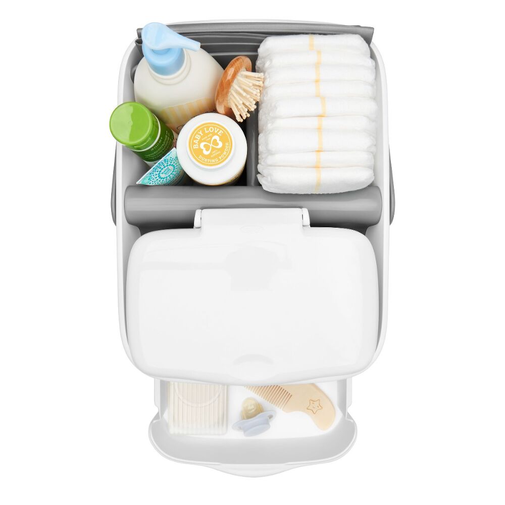 Diaper Caddy with Changing Mat W8