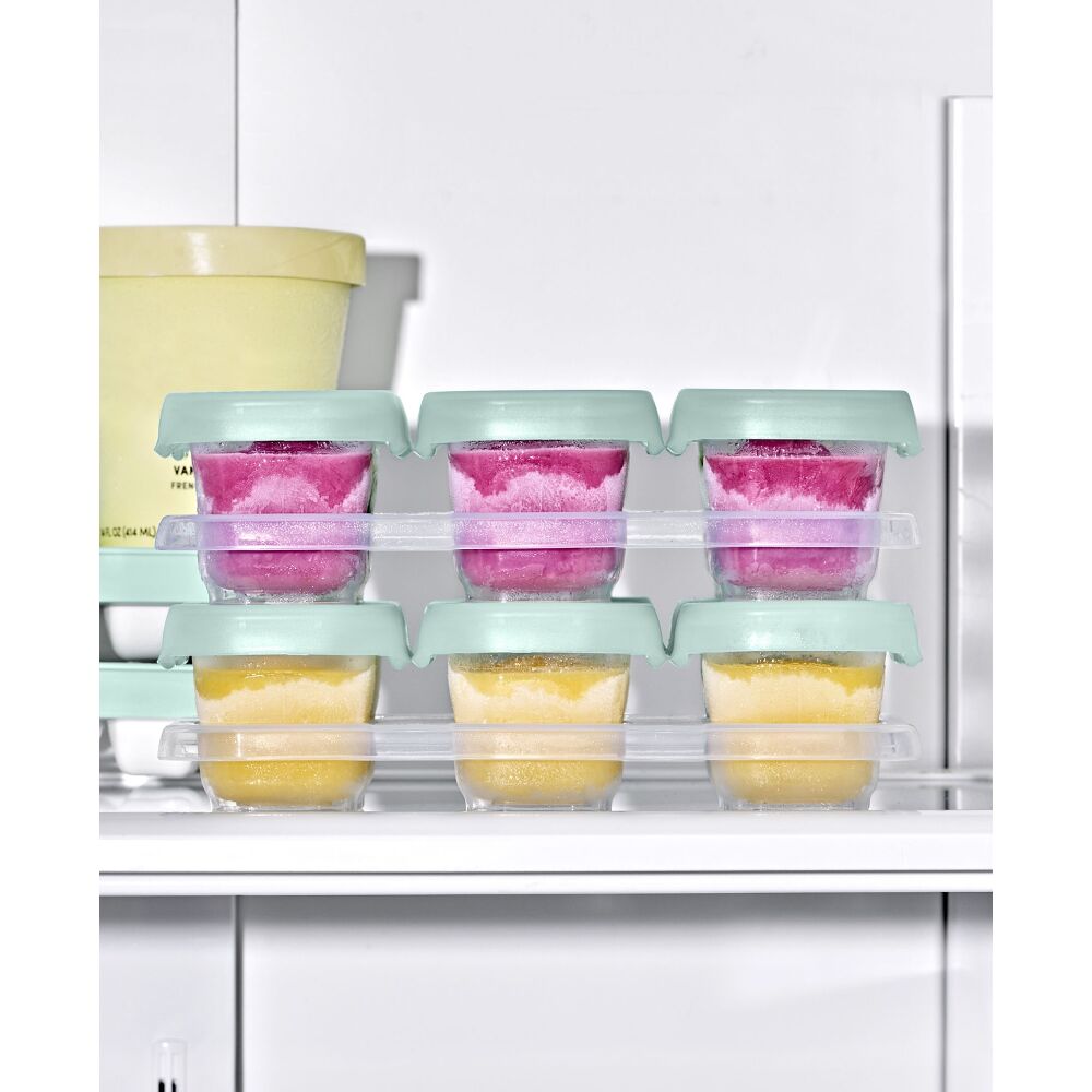 Baby Blocks Food Storage Containers (2 oz) - Opal L1