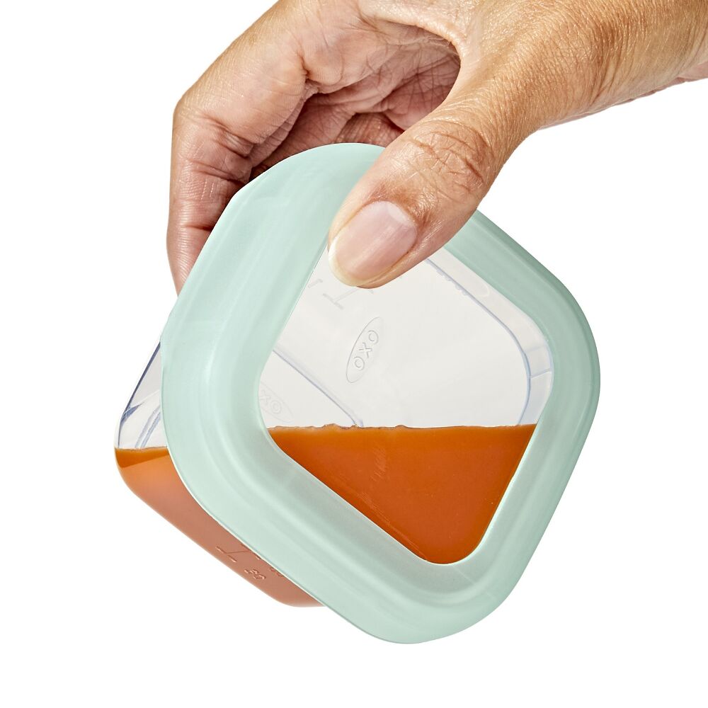 Baby Blocks Food Storage Containers (4 oz) - Opal I4