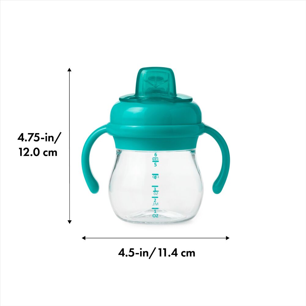 Transitions 6 Oz Soft Spout Sippy Cup with Removable Handles Z8