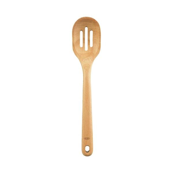 Wooden Slotted Spoon W5