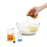 7 Piece Liquid Measuring Beaker Set M4