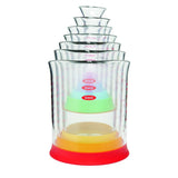 7 Piece Liquid Measuring Beaker Set M4