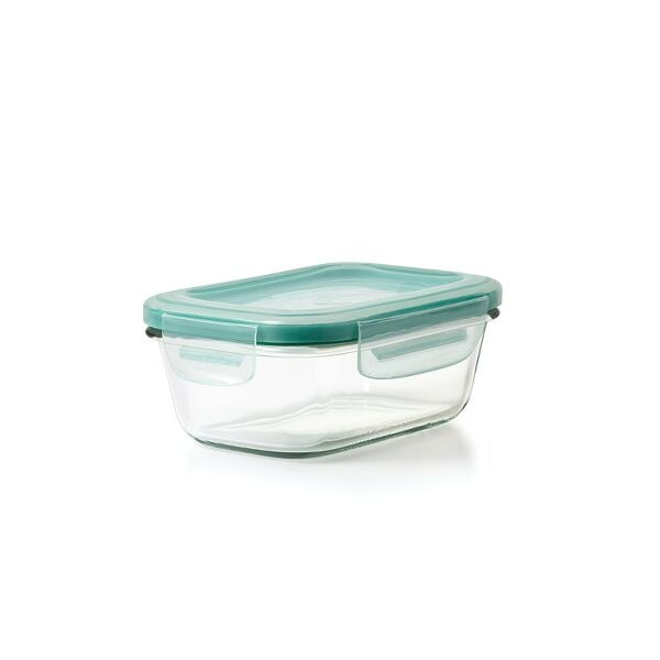 OXO Good Grips 1.6 Cup Smart Seal Glass Rectangle Container D7