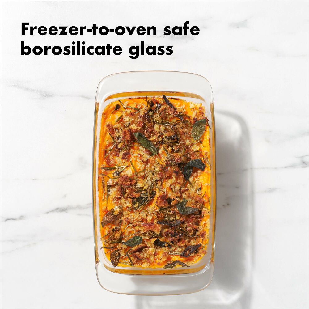 1.6 Qt Loaf Baking Dish with Lid E4