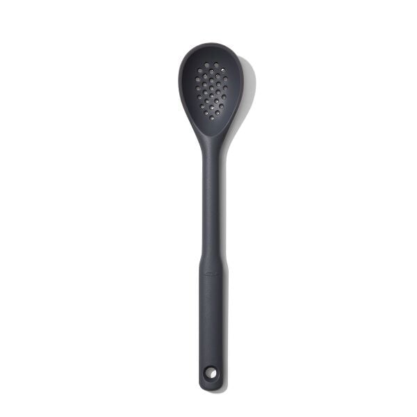 OXO Good Grips Silicone Slotted Spoon - Peppercorn S1