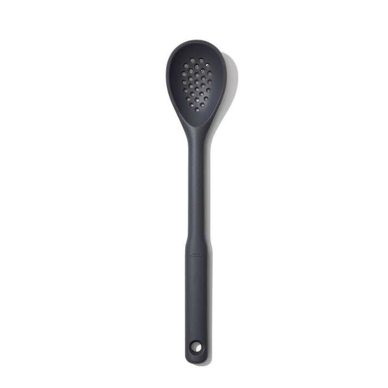 OXO Good Grips Silicone Slotted Spoon - Peppercorn S1