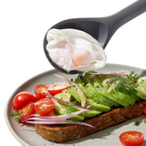 OXO Good Grips Silicone Slotted Spoon - Peppercorn S1