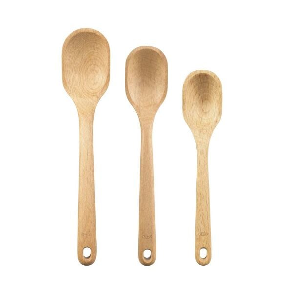 3 Piece Wooden Spoon Set J9