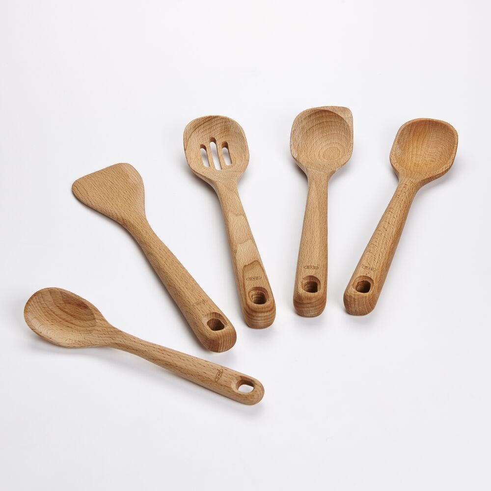 Wooden Corner Spoon V7