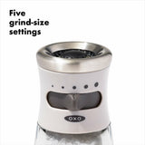 Contoured Mess-Free Salt Grinder D0