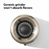 Contoured Mess-Free Pepper Grinder W5