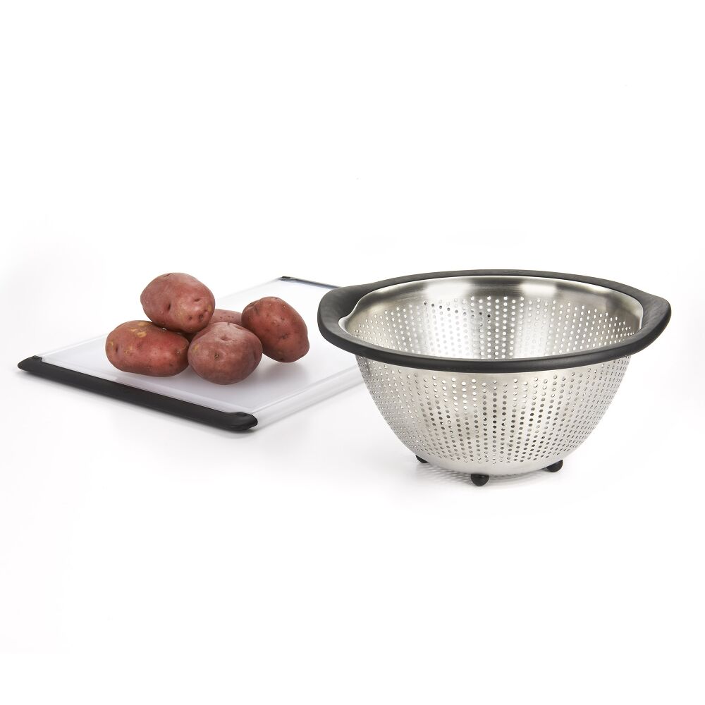 5 Quart Stainless Steel Colander S4