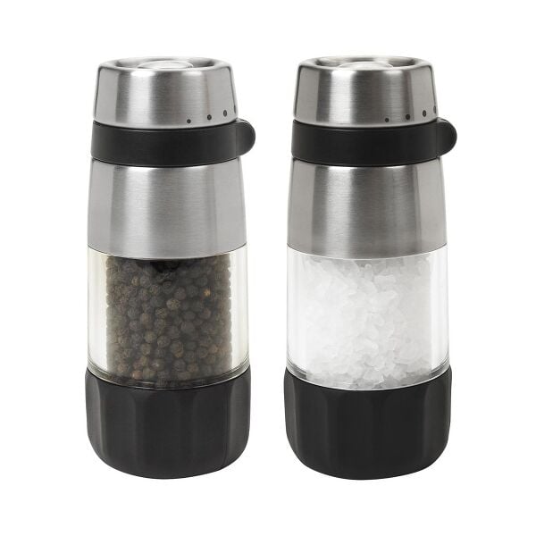Accent Mess-Free Salt & Pepper Grinder Set W3