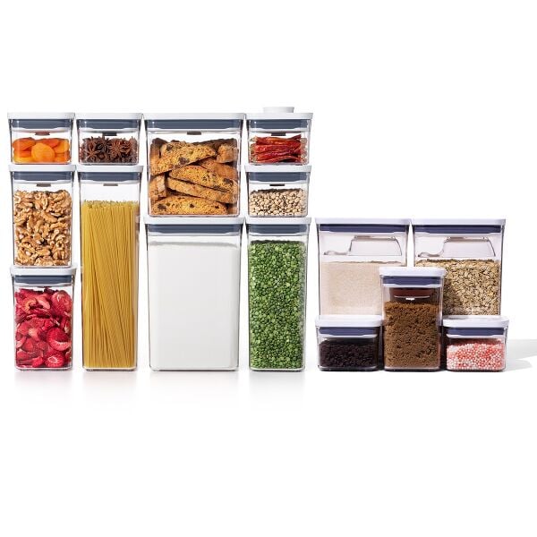 10-Piece POP Container Set & 8-Piece POP Container Baking Set Bundle M0