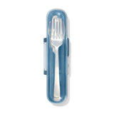 Prep & Go Stainless Steel Utensils With Case - Ocean Blue I2