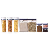 3 Piece Cereal Dispenser Set & 8-Piece POP Container Baking Set Bundle P3