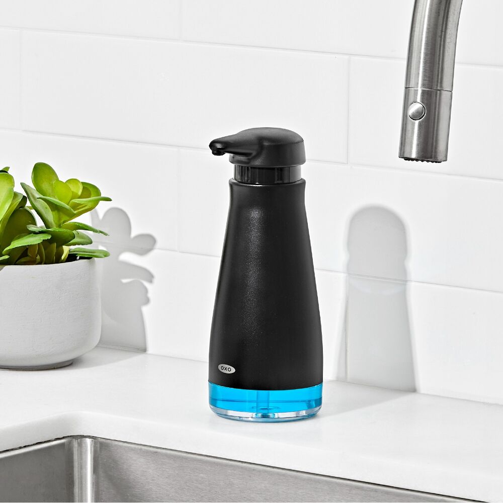 Stainless Steel Soap Dispenser - Black K5