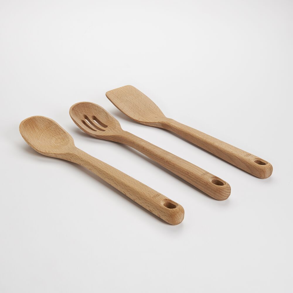 3 Piece Wooden Utensil Set U3