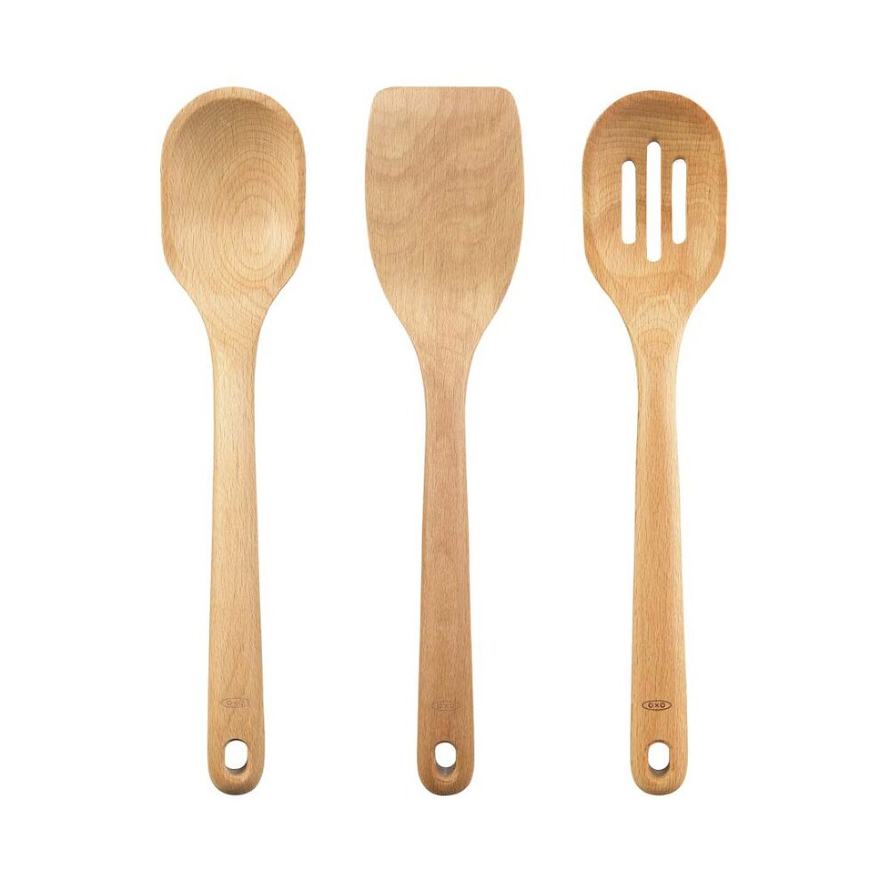 3 Piece Wooden Utensil Set U3