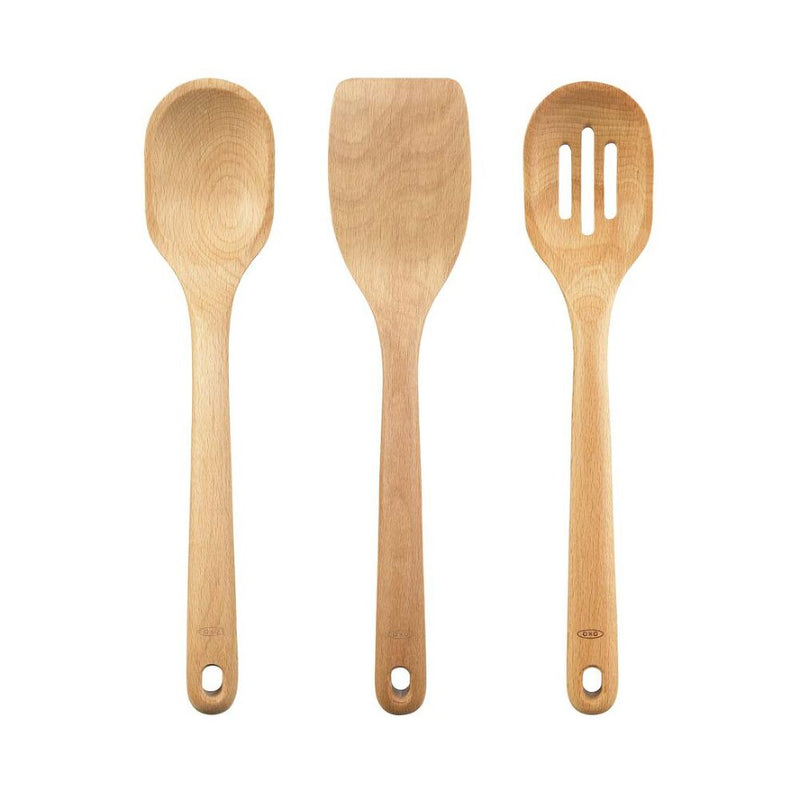 3 Piece Wooden Utensil Set U3