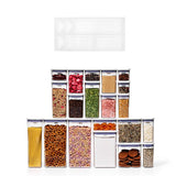 POP Removable Labels & 20-Piece POP Container Set Bundle O4