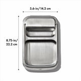 Stainless Steel Spoon Rest with Lid Holder O4