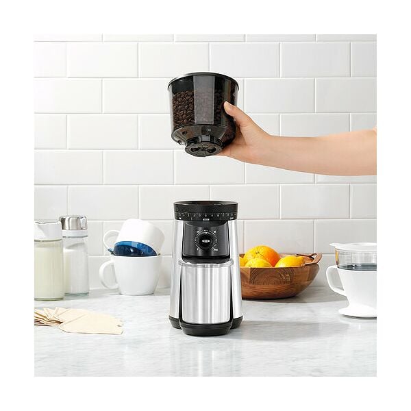Replacement Hopper with Lid for Conical Burr Coffee Grinder B0