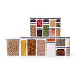 POP Large Cereal Dispenser (4.5 Qt.) & 20-Piece POP Container Set Bundle M7