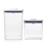 POP Container - Big Square Medium (4.4 Qt.) & POP Container - Rectangle Short (1.7 Qt.) Bundle Z8
