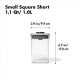 POP Container - Small Square Short (1.1 Qt/1.0 L) P7