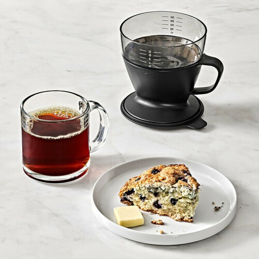 Pour Over Coffee Maker with Water Tank - Matte Black R9